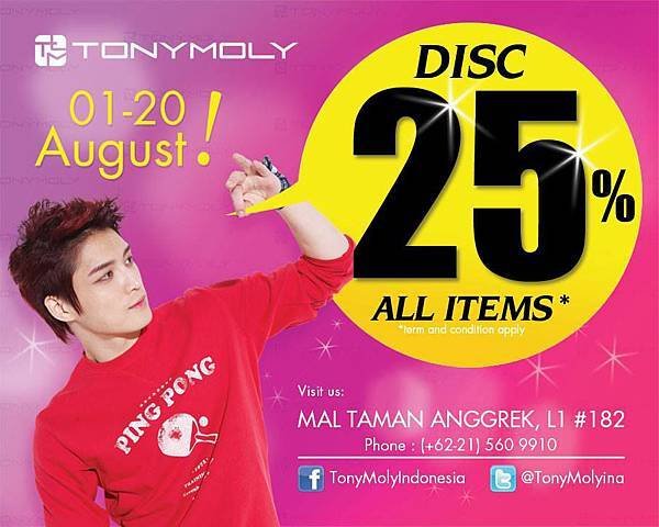 130801 Tony Moly Indo