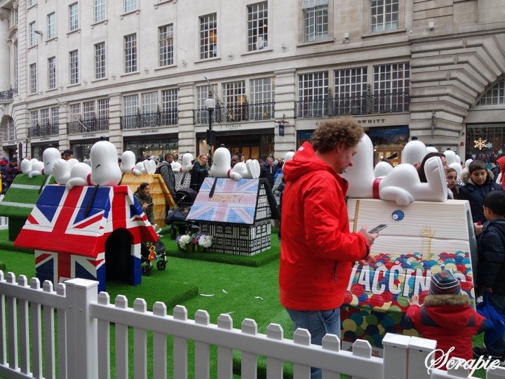 Snoopy at Regent street 2015