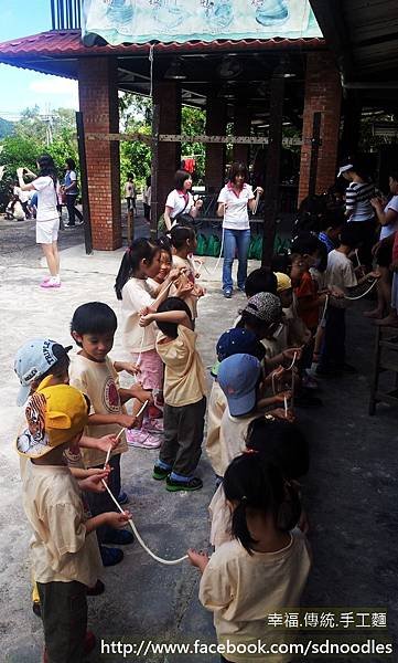 幼稚園參訪 麵線工廠-石碇觀光 2013