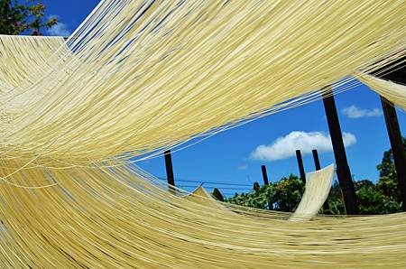 手工麵線Hand-made noodles taiwan