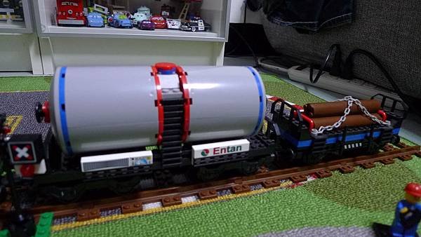 啟蒙積木 TRAIN SERIES 634 Timber Car 油罐車廂【NT $ 180】