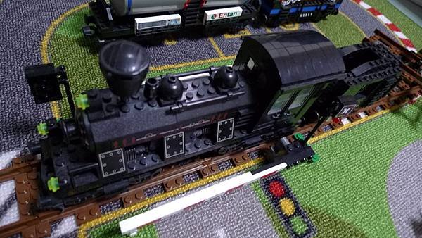 啟蒙積木 TRAIN SERIES 638 Steam Freight Locomotive 蒸汽火車頭【NT $ 230】