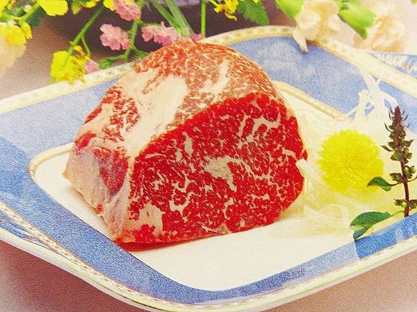 圖1 有大理石花紋的松阪牛肉