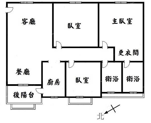 格局圖
