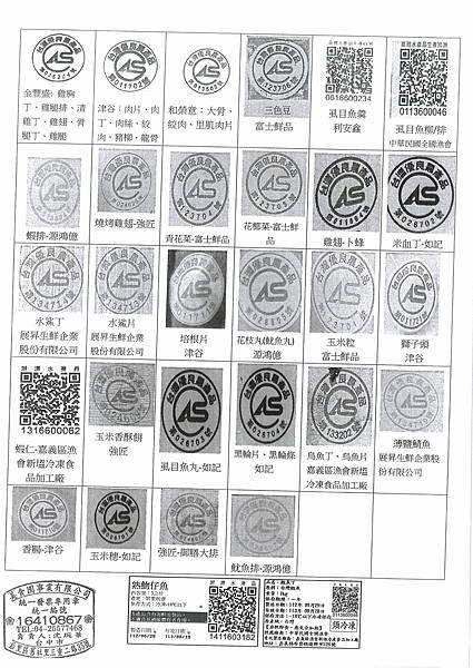 112學年上學期第21週--蔬果食材及豬肉供應資料