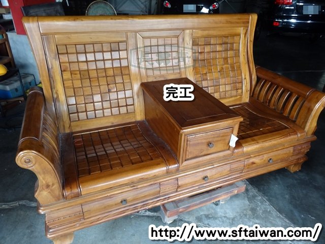 長青傢俱醫生-樟木軟底方塊椅維修改硬底