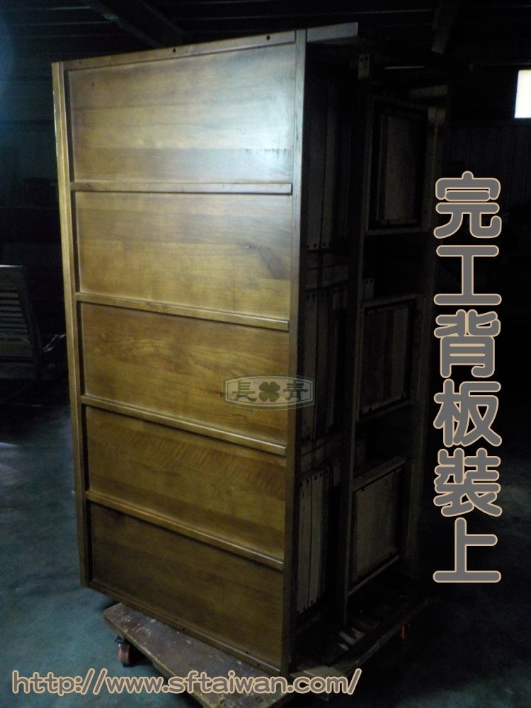 長青傢俱-樟木方塊椅塌陷改成硬底
