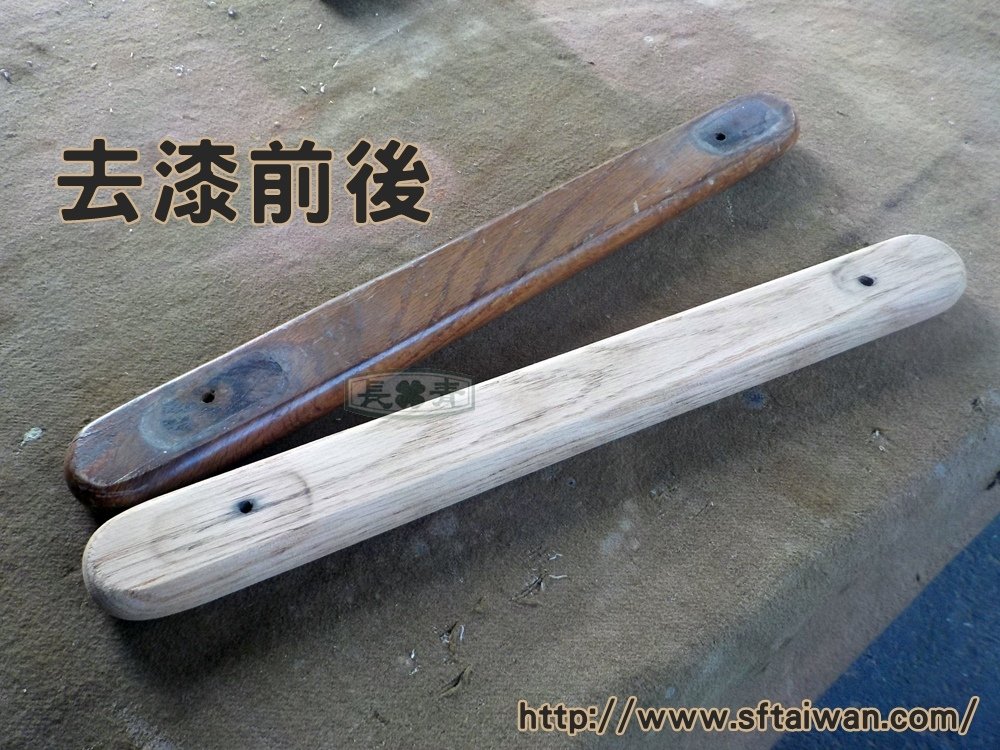 長青家具-橡木妝椅翻新紀錄