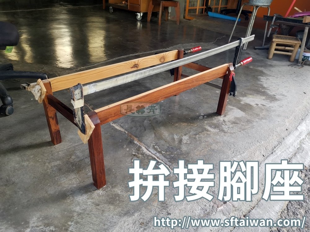 丹麥Rosewood磁磚小桌脫膠痕修復紀錄