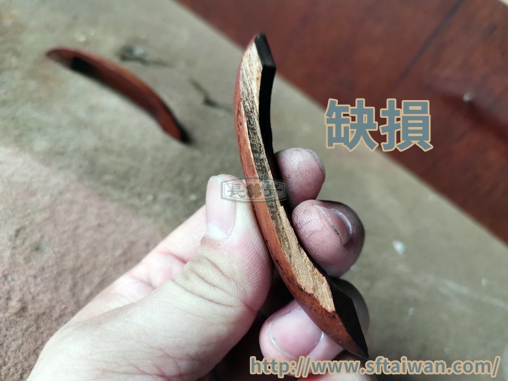 丹麥抽屜把手半型把手爆裂修復