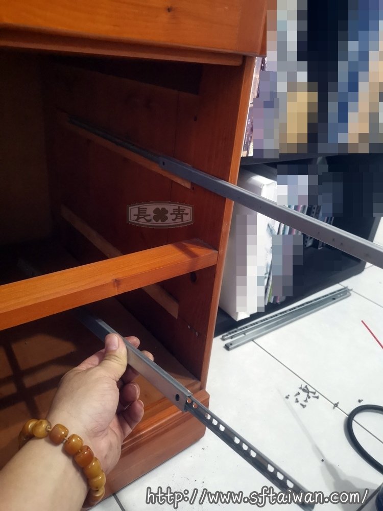 到府更換衣櫃抽屜軌道