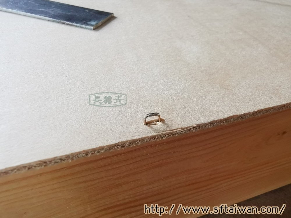 丹麥三抽小邊櫃翻新