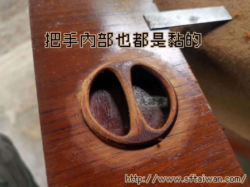 丹麥三抽小邊櫃翻新