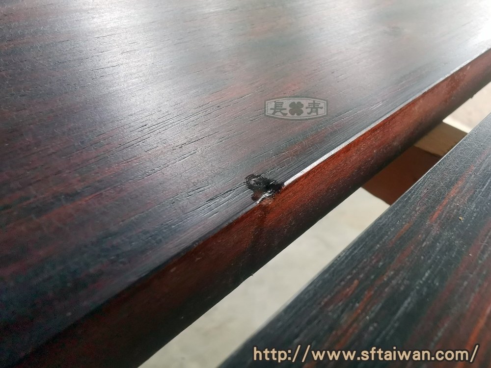巴西黑黃檀玫瑰木伸縮桌修繕