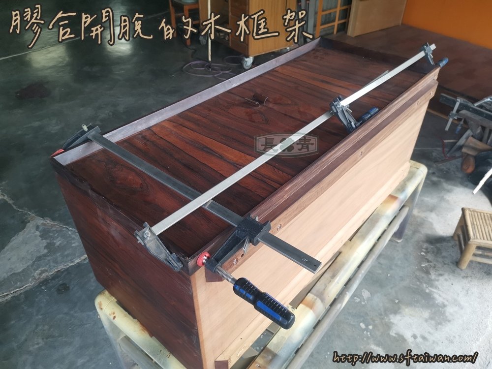 丹麥老件玫瑰木摺疊門邊酒櫃翻新修復