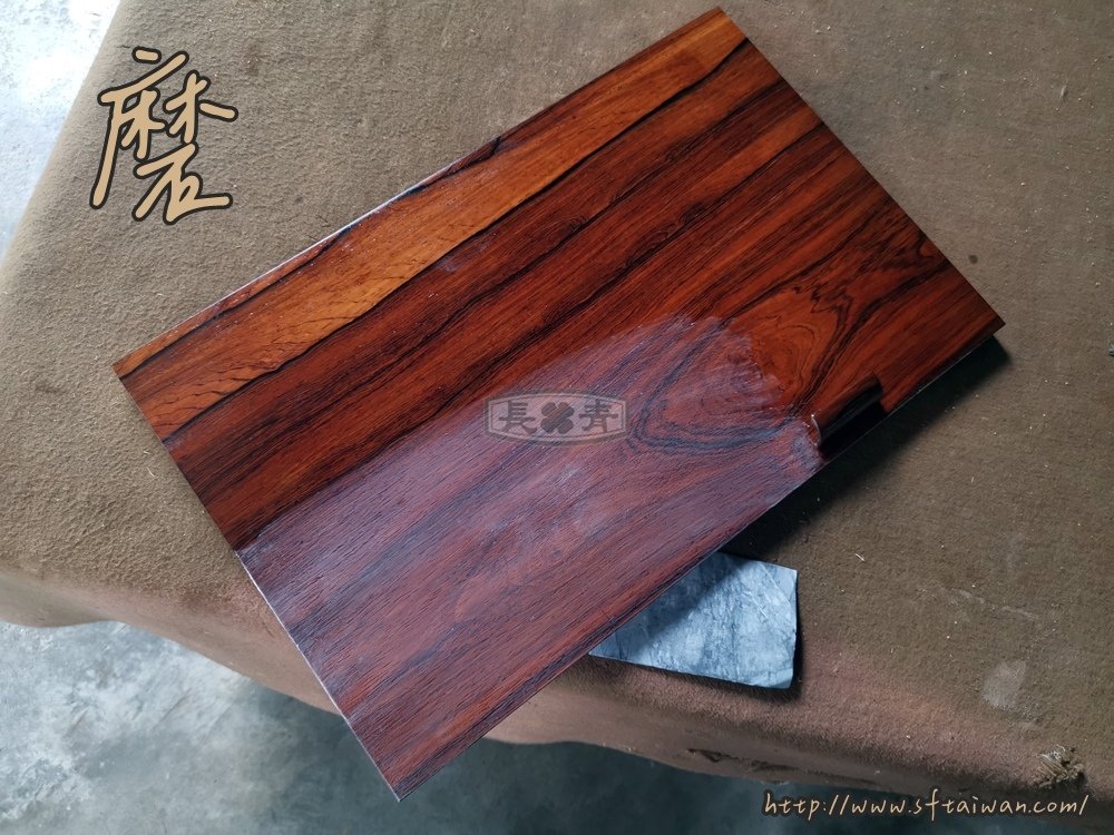 丹麥老件玫瑰木摺疊門邊酒櫃翻新修復
