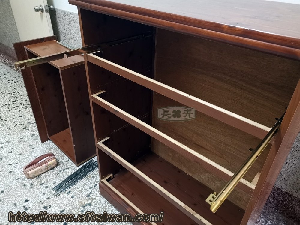 到府維修更換斗櫃抽屜軌道