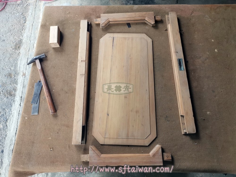 檜木衣櫃紀念性翻新
