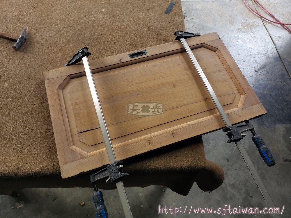 檜木衣櫃紀念性翻新