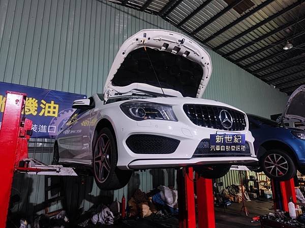 BENZ CLA200 W117 724.0 變速箱更新