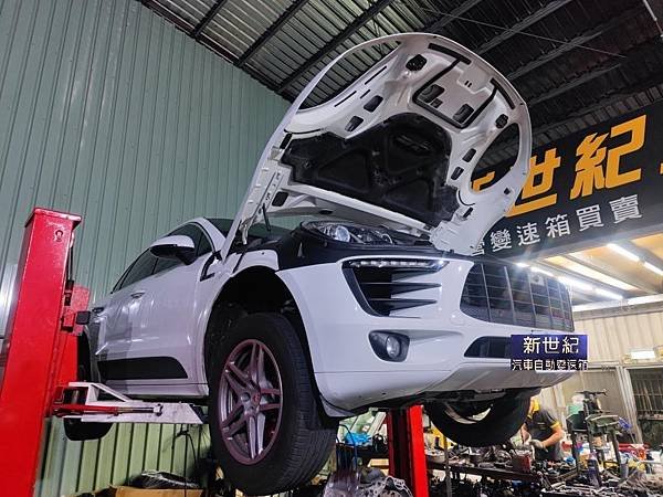 PORSCHE MACAN 0B5 DL501 離合器檢修