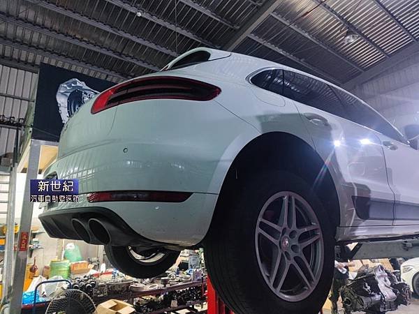 PORSCHE MACAN 0B5 DL501 離合器檢修