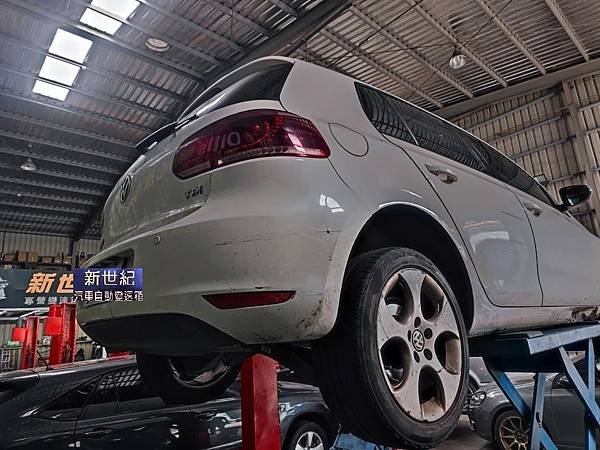 VW GOLF 0AM DQ200 機電總成 換檔撥叉檢修