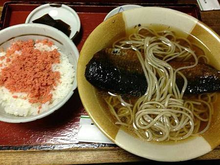 京都府京都市 総本家にしんそば．松葉