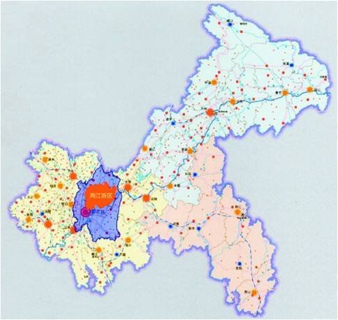 重慶地圖、軌道