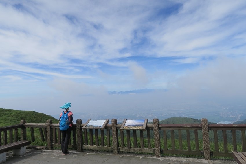 【新北】陽明山西段縱走-大屯主峰／南峰／西峰、向天山、面天山