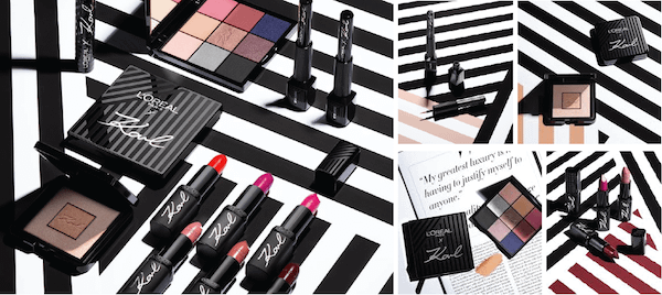 KARL LAGERFELD x L’OREAL PARIS聯名彩妝