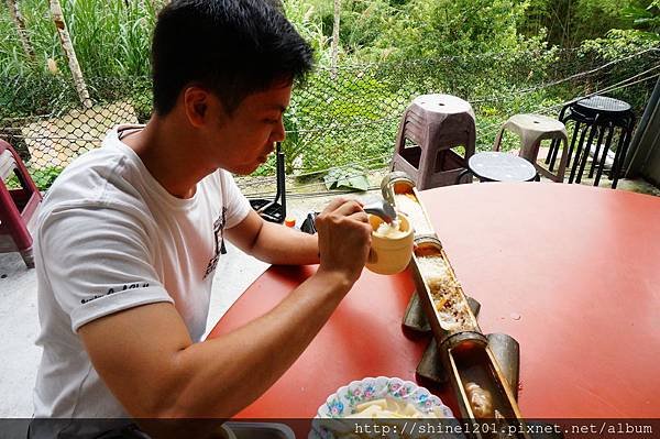 南投特色美食餐廳 天鵝湖竹筒飯套餐  銀杏森林附近餐廳