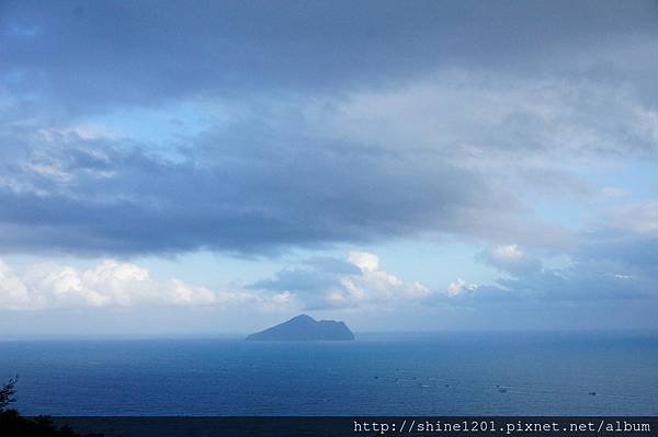 宜蘭景點 金車伯朗咖啡城堡 眺望龜山島