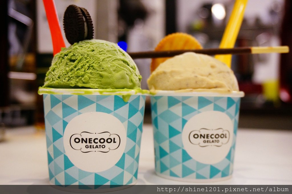 松江南京站美食 下午茶 OneCool Gelato玩酷義式冰淇淋小酒吧