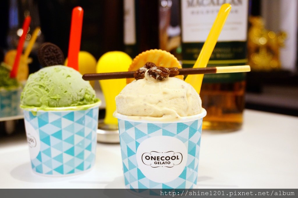 松江南京站美食 下午茶 OneCool Gelato玩酷義式冰淇淋小酒吧