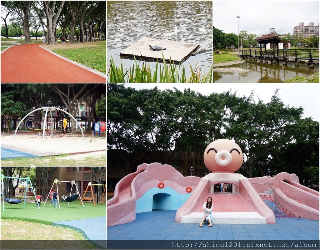 八爪章魚溜滑梯 溪北公園 板橋景點 樹林景點