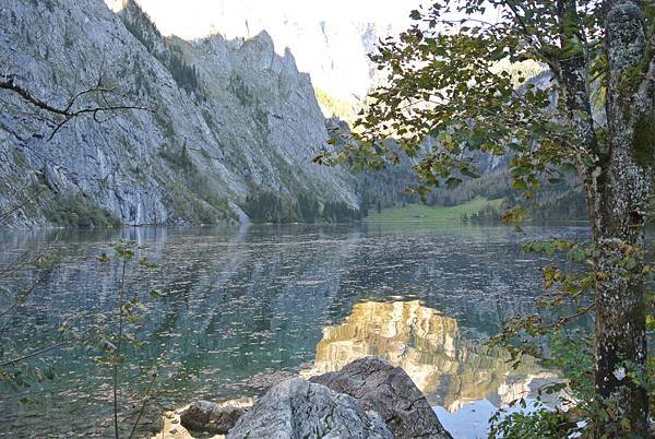 夕陽西照的上湖(Obersee)