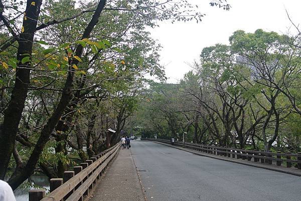 要離開熊本城囉.JPG