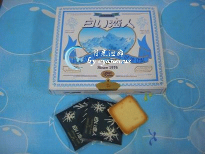 白色戀人餅乾