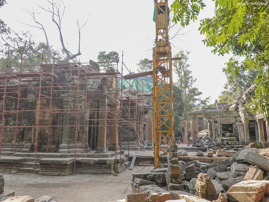Cambodia＊吳哥窟。文明與自然的共生 塔普倫寺 Ta 