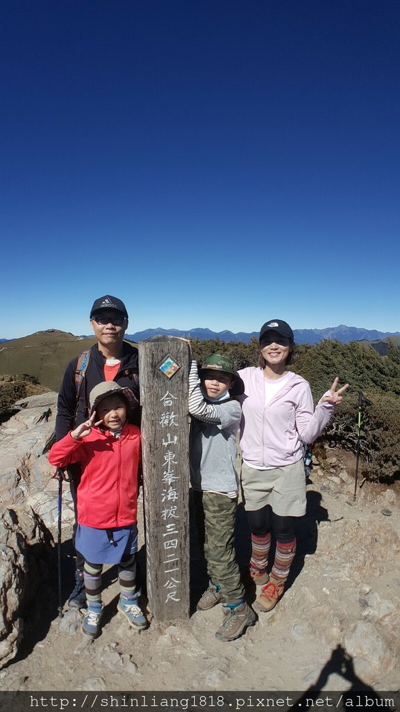 南湖大山 能高安東軍 登山 親子登山 百岳