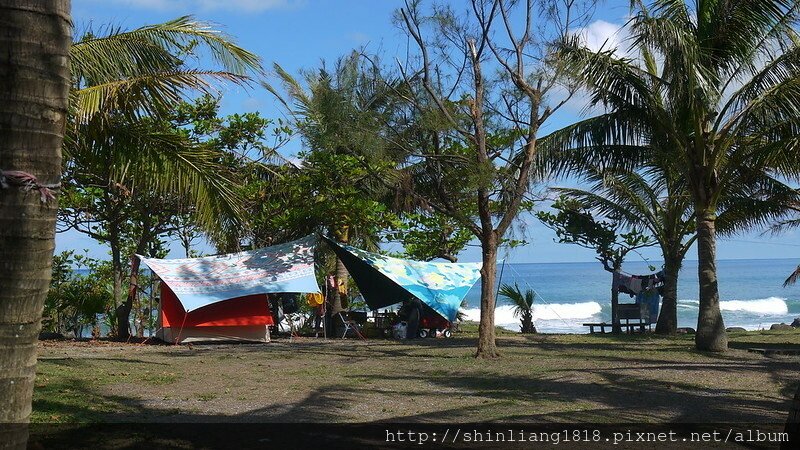 巴歌浪船屋民宿 巴歌浪露營地 海景 花蓮 番面鴨