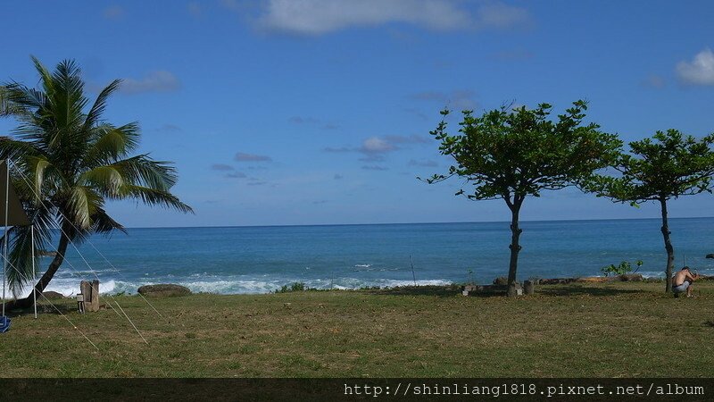 巴歌浪船屋民宿 巴歌浪露營地 海景 花蓮 番面鴨