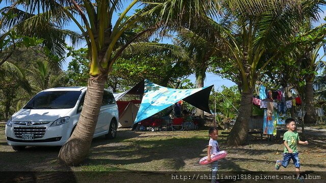 巴歌浪船屋民宿 巴歌浪露營地 海景 花蓮 番面鴨