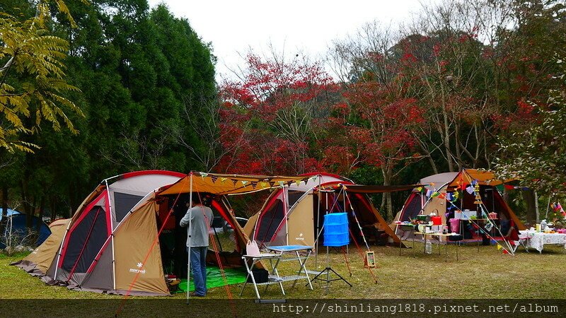 花露露 週年慶 三角旗 秘境露營區 苗栗南庄