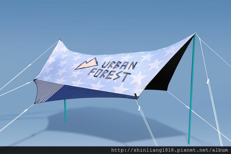 Urbanforest 多角天幕 韓國露營用品 潮牌天幕 tarp