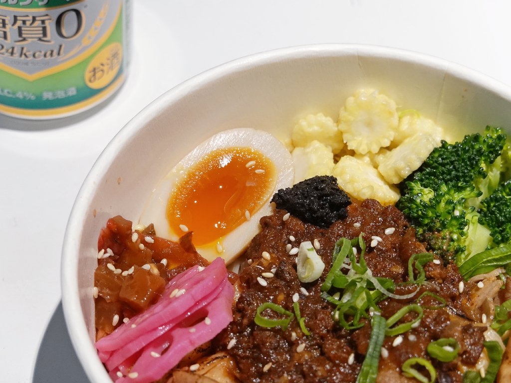 台北南港—湯心麵屋｜為外帶而生多吃法湯拌麵 上班族營養均衡午