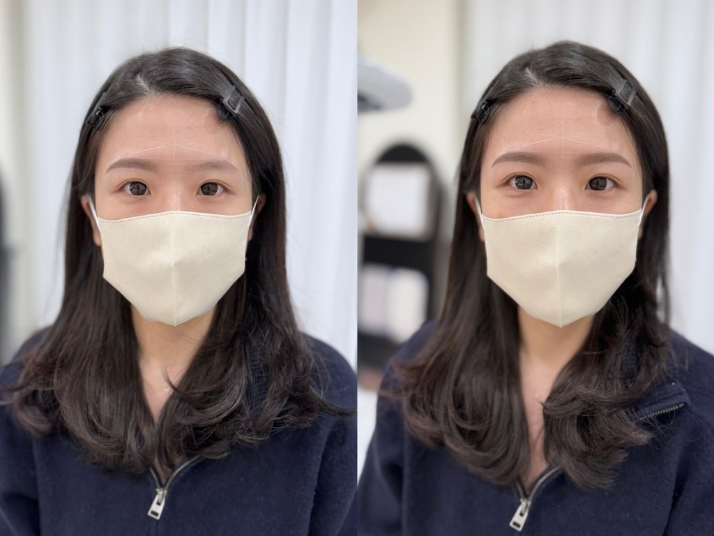 新北中和—Bonnie韓國韓式半永久紋繡｜霧眉冠軍施展超自然