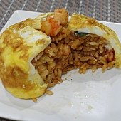 蝦仁蛋包飯