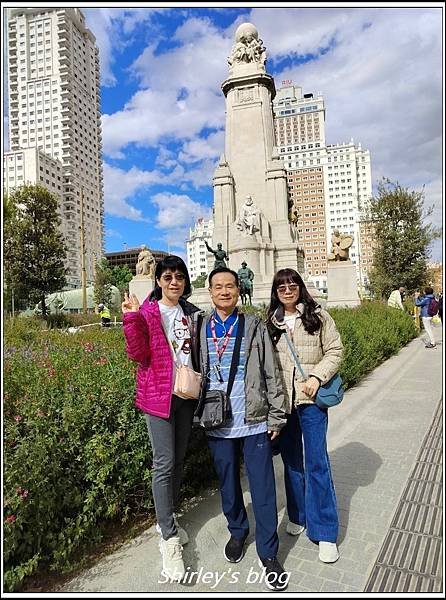 西班牙旅遊(7)~馬德里西班牙廣場